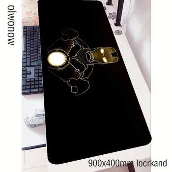 

Iron Man mouse pad gamer best 900x400mm notbook mouse mat gaming mousepad new cool pad mouse PC desk padmouse mats