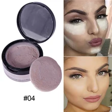 Осветляющая рассыпчатая пудра, Водостойкая крышка для контроля жирности, порошок для лица для макияжа