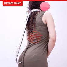 2015 High quality stainless steel anal hook,women sex anal plug with key and lock adult sex products free shipping