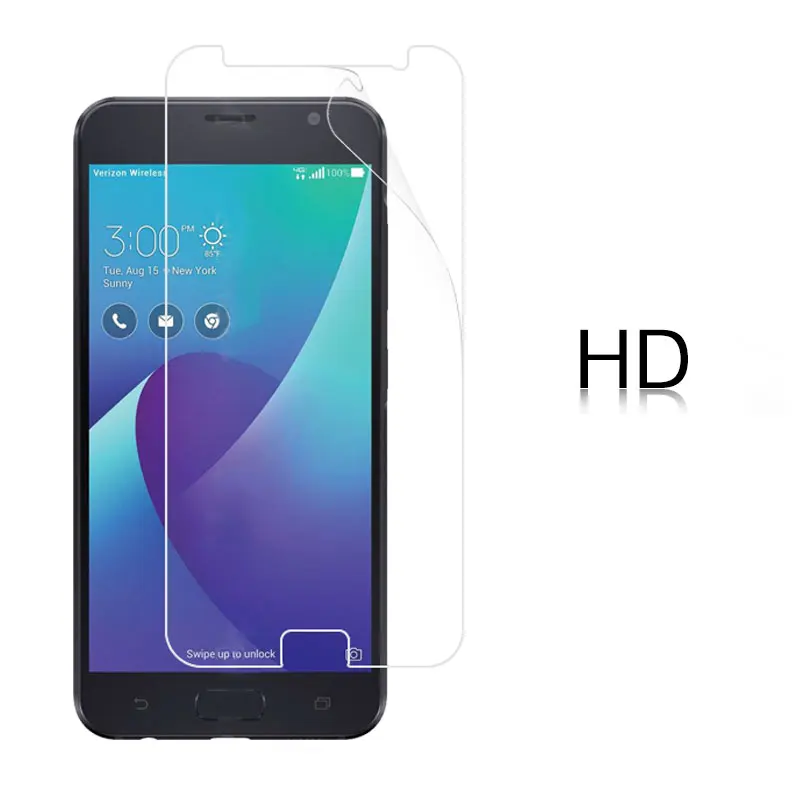 Прозрачная глянцевая пленка для Asus PadFone Mini PF400CG 4 в матовой пленке с антибликовым