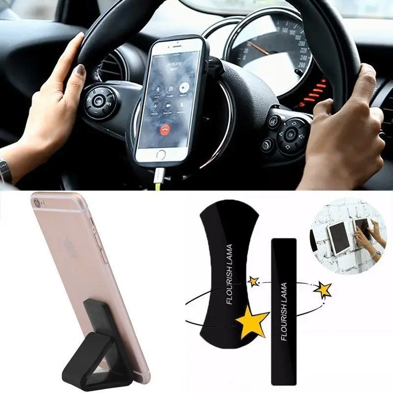 Sticking to everything Car White convenient Mount Holder for Cell Phone