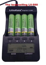 2018 new LiitoKala lii-500 LCD Charger for 3.7V 1.2V 18500 26650 16340 14500 10440 18650Battery ,100% original Smart Charger