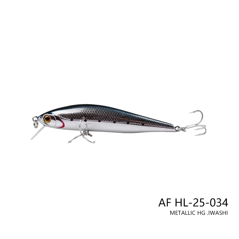 ANYFISH CBL MINNOW 95F плавающая приманка для рыбалки 9,5 см 11,2 г жесткая приманка с 2 рыболовными крючками Aritificial Bait 3D Глаза глубина 1-1,2 м - Цвет: AF HL-25-034