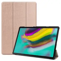 Случаи таблетки для Samsung Galaxy Tab S5e 10,5 2019 T720 T725 Смарт Магнитный кожаный чехол * 90