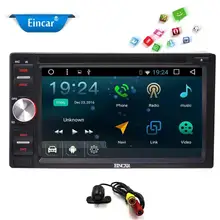 2Din Android 6.0 Car PC GPS Navigation Stereo Car DVD Player with AM FM Car pc Autoradio WiFi Bluetooth supports TV OBD2+Camera