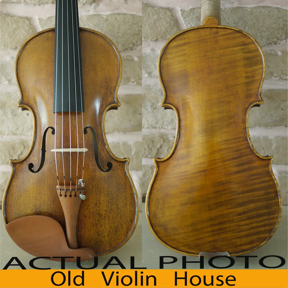 A Revolutionary 5 Strings Violin , Warm Tone.Concerto+ Level, Antique