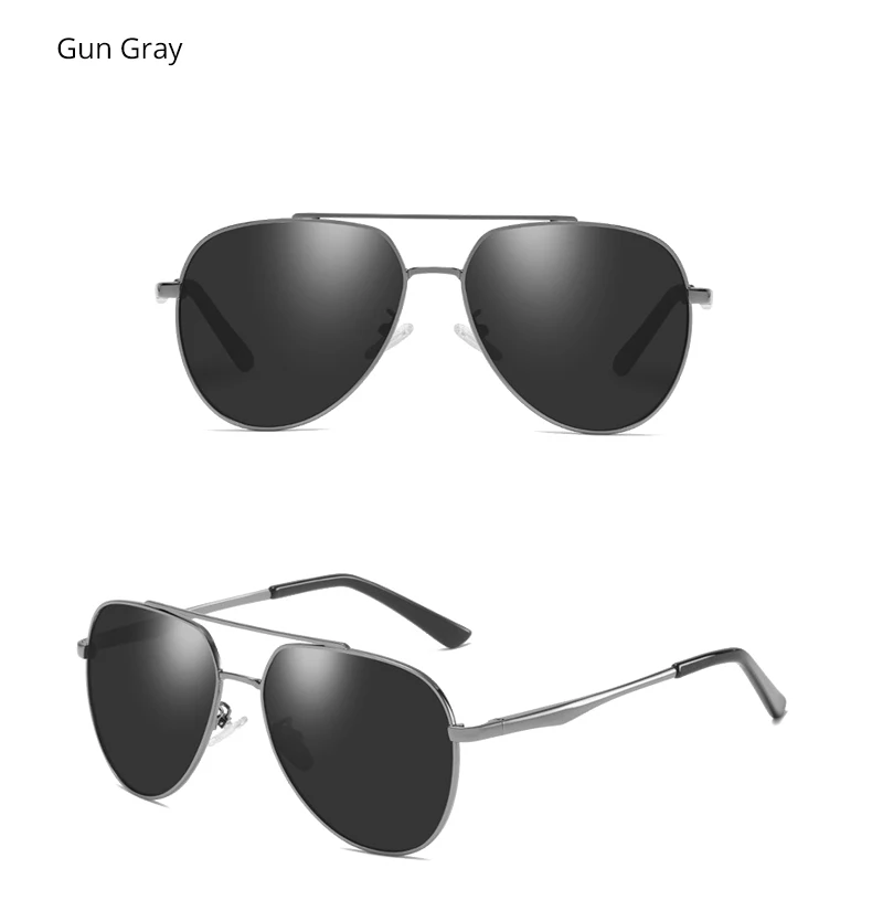 Ralferty Pilot Солнцезащитные очки мужские Поляризованные высокого качества TAC UV400 Солнцезащитные очки Базовый стиль Мужские водительские
