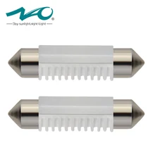 НАО 2x C5W LED C10W лампы салона гирлянда 31 мм 36 мм 39 мм 41 мм SMD 3030 удара чтение купол лампы 12 В 24 В 6000 К белый