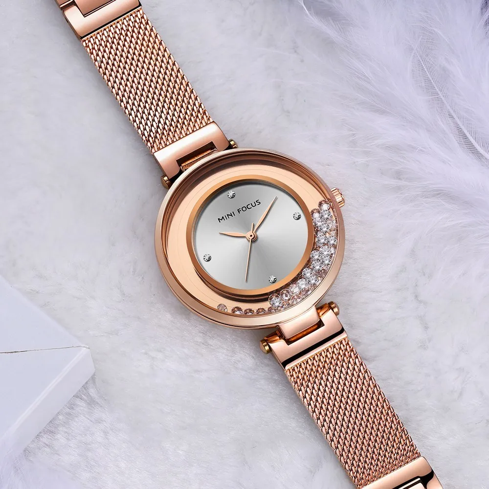 MINI FOCUS New Women Watches Top Brand Luxury 2019 Fashion Waterproof Rose Gold Watch Ladies Stainless Steel Relogio Feminino MINI FOCUS New Women Watches Top Brand Luxury 2019 Fashion Waterproof Rose Gold Watch Ladies Stainless Steel Relogio Feminino