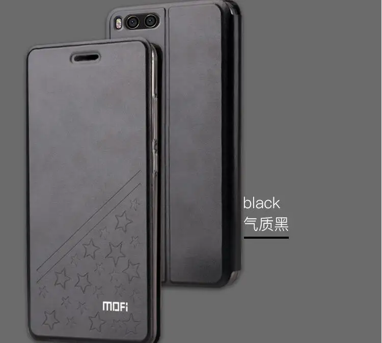 Для Xiaomi 6 Роскошный кожаный чехол для MOFI оригинальный звезда ТПУ mi6 M6 кожа Filp