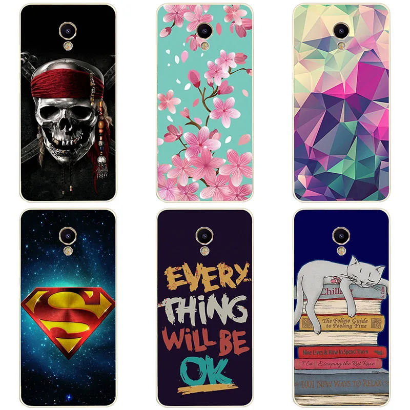 

soft tpu phone case colour Mobile phone shell For Meizu Max M3max Soft silicon Phone Case colorful painting skin shell