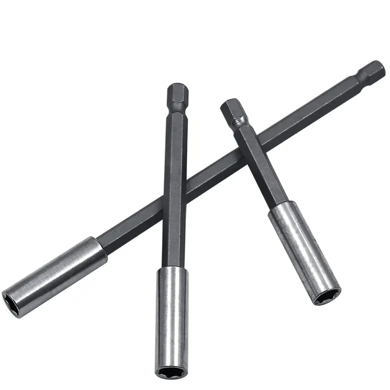 1/4 Hex Shank Quick Release Electric Drill Magnetic Screwdriver Bit Holder 60mm 75mm 100mm 150mm - Image 5