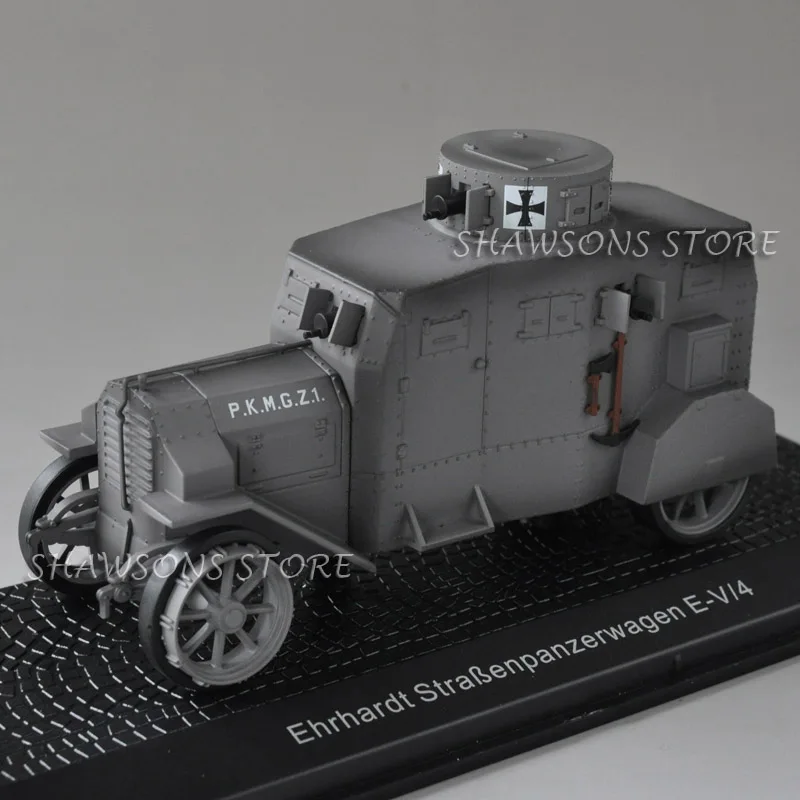 Военная Модель игрушек флакон 1:43 немецкий Ehrhardt Strabenpanzerwagen Реплика автомобильного