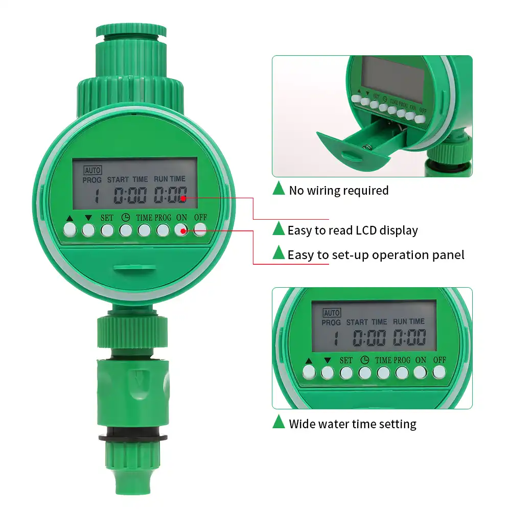 Outlet Programmable Hose Faucet Timer 3 4 1 2 Tap Wirless Water