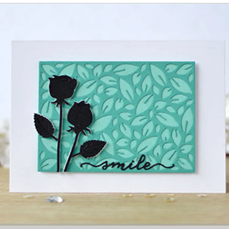 

Art Words love And smile Metal Cutting Dies Stencils For DIY Scrapbooking Album Paper Cards Crafts Decor Embossing 2018 New Die
