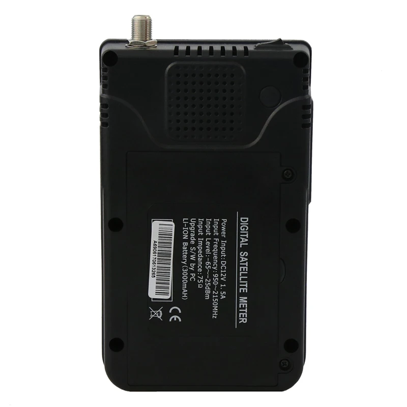 Satlink WS 6906 DVB S Finder 3 5 дюймов ЖК дисплей цифровой ресивер fta спутниковый сигнал