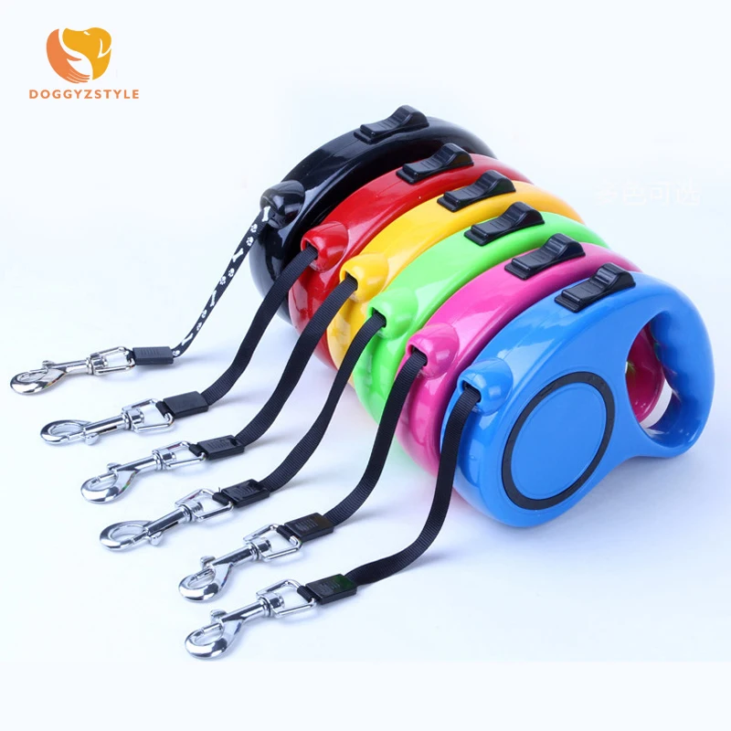 

Automatic Adjustable Leash For Pets Dog Leash Extending Puppy Walking Leads Lock Training Strip Rope Pet Collar DOGGYZSTYLE