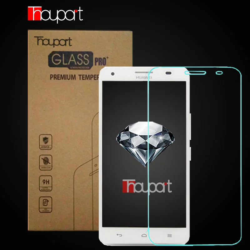 

Thouport Tempered Glass For Huawei Honor 3X Screen Protector HD Display Protection Protective Film Glass For Huawei Ascend G750