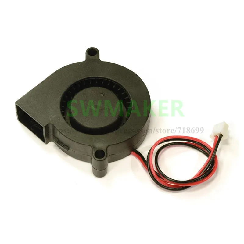 

1pcs 12V Blower Cooling Fan 5015 50x50x15mm Reprap 3D Printer Extruder for PLA
