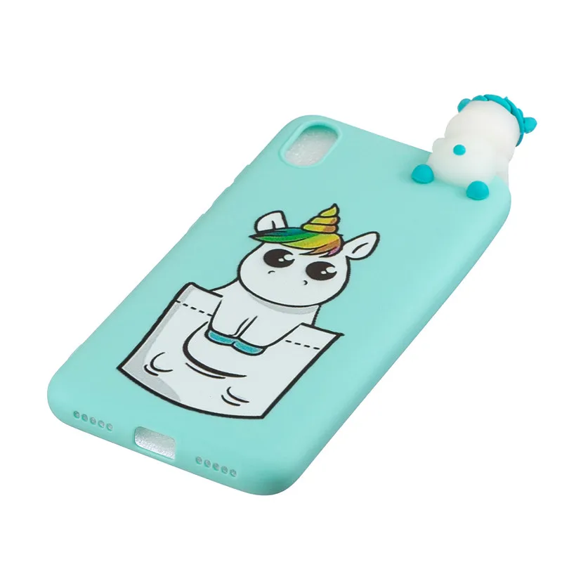 Чехол FLYKYLIN Rabbit Unicorn Для Xiaomi Redmi 7 7A 6 Pro 6A 5 5A 4A 4X K20 задняя крышка на Note 7 Мягкий силиконовый чехол из ТПУ для 3D игрушек