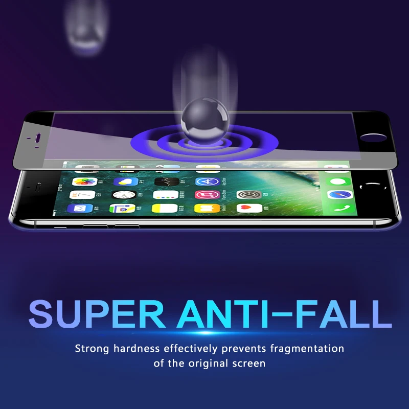 99D Защитное стекло для iphone 6 6S 7 8 plus X XR XS 11 pro MAX стекло на iphone 7 6 11 X XS MAX XR защита экрана