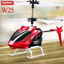 Оригинал Сыма W25 вертолет Drone 2 канала Крытый Пульт дистанционного Управления AI RC плот с гироскопом радио Управление игрушки aeromodelo для Дети
