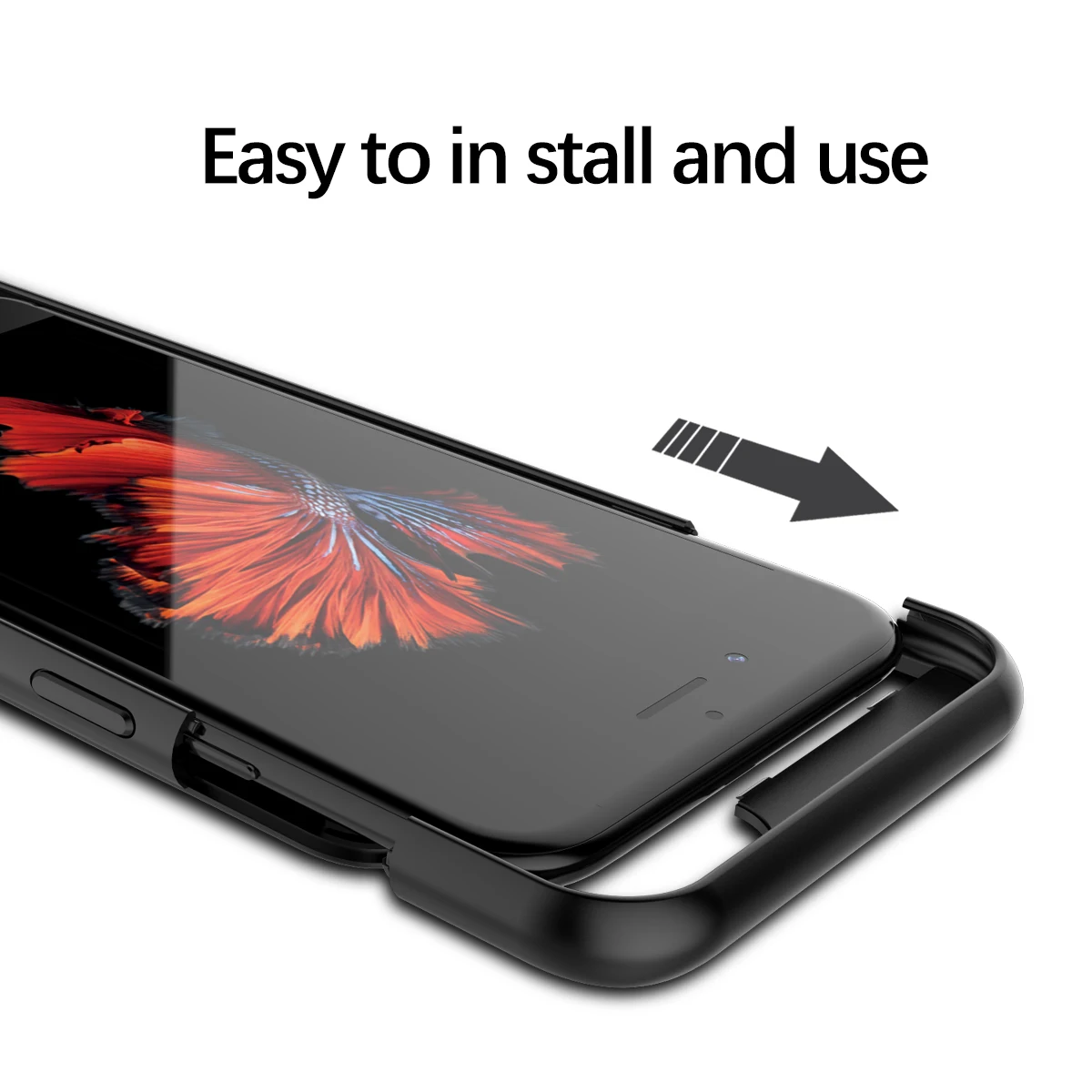 Torubia Батарея Зарядное устройство чехол для 4,7 дюйма iPhone 6 6s 7 8 чехол 4000 мА/ч, Мощность банк Батарея зарядки Зарядное устройство чехол для iPhone 5 5S