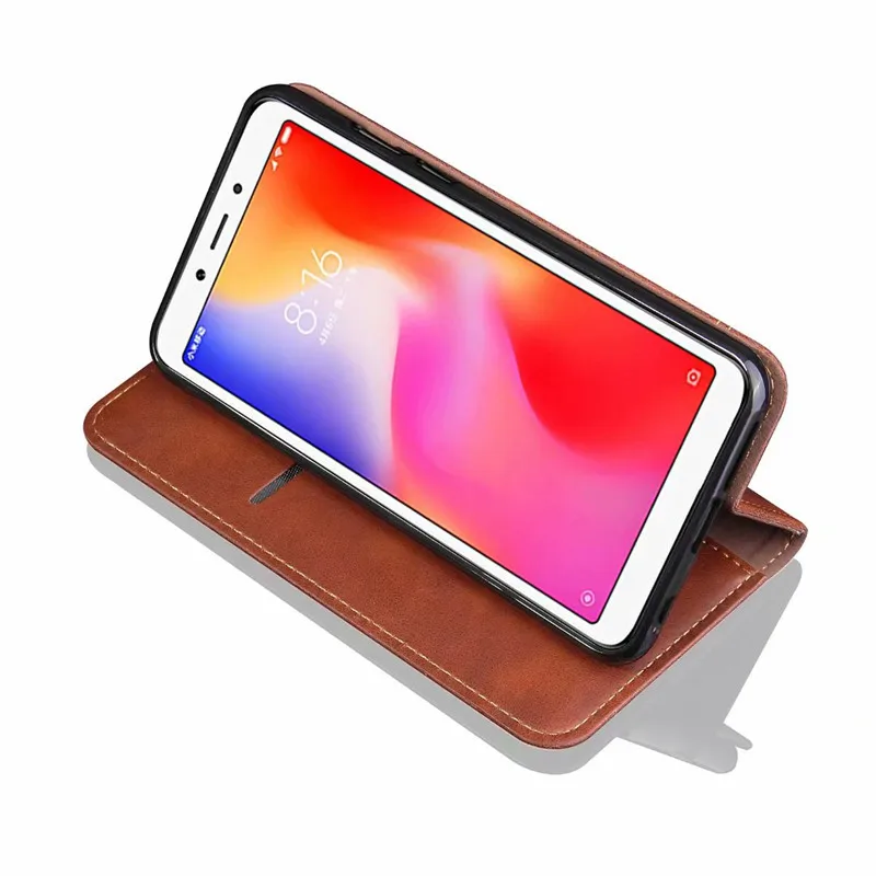 Кожаный чехол книжка с подставкой для Xiaomi Mi 9 A2 Lite Pocophone F1 8 SE Mi8 6X 5X A1|Бамперы| |