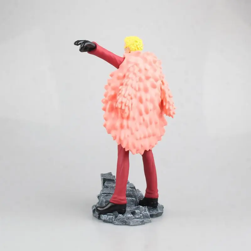 24 см одна деталь Donquixote Doflamingo фигурку ПВХ Коллекционная модель игрушки brinquedos для