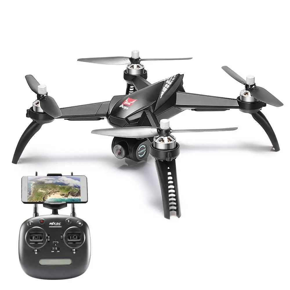 MJX ошибки 5 Вт B5W Радиоуправляемый Дрон RTF г Wi Fi FPV 1080 P Камера с gps Follow Me режим