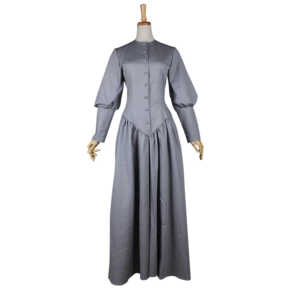Grey Civil War Dress Gothic Southern Belle Victorian Dress Adult Women