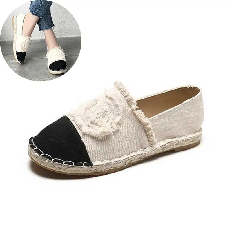 

Flats Woman 2019 Spring Loafer Fashion Patchwork Flats Heel Ladies Casual Shoe Women's Shallow Single Shoes For Women Loafers