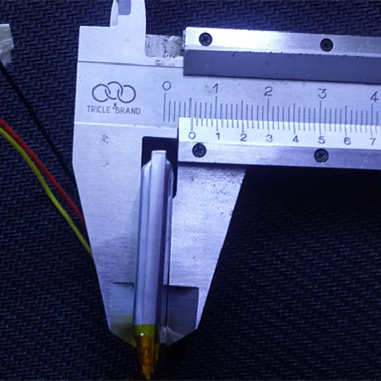 Bateria de Polímero de Lítio Usada para Cartão Caixa de Som e Bateria Plug-in Gravador Recarregável 552535 3.7v 470mah é - Image 3