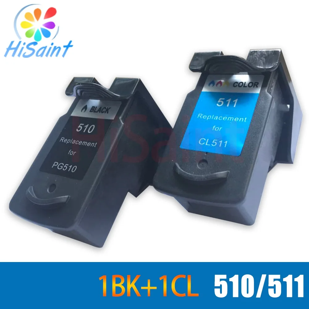 hisaint pg510 cl511 For Canon refill Ink Cartridge PG510 CL511 for canon MP240 MP250 MP260 MP270