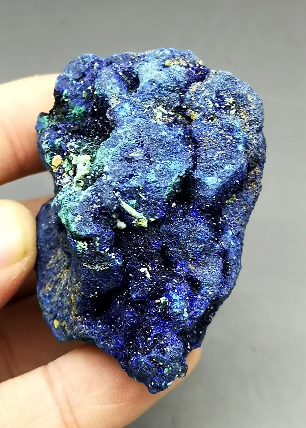 

Free shipping! 80g Natural shiny Azurite ore crystal specimens Teaching specimens home collection ornaments from China