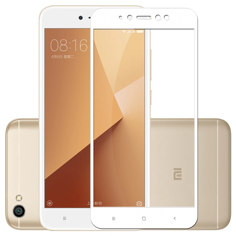 Закаленное стекло для Red mi Note 5 Pro 6 6A Полноэкранный протектор Xiao 5S 4 4X 5A Plus 5X |