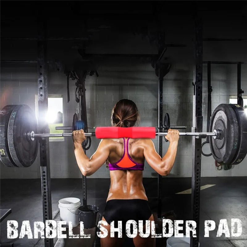 

Deep Thick Foam Cushion Barbell Pad Neck Shoulder Weight Lifting Rod Fixed Support Tool