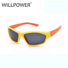 WILLPOWER поляризованные солнцезащитные очки UV400 с пластиковой рамкой для детей PK-130