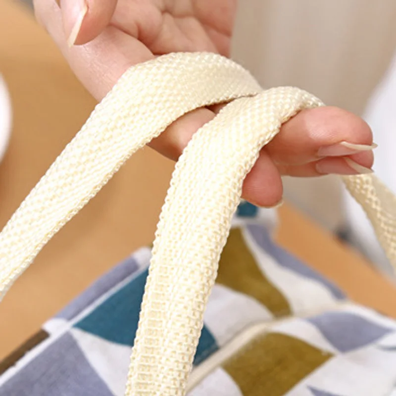 Portable Baby Insulation Bag Feeding Food Milk Thermo Linen Stripe Mummy Travel Breast Milk Keep Warm Handbag Casual Tote BB5030 (13)