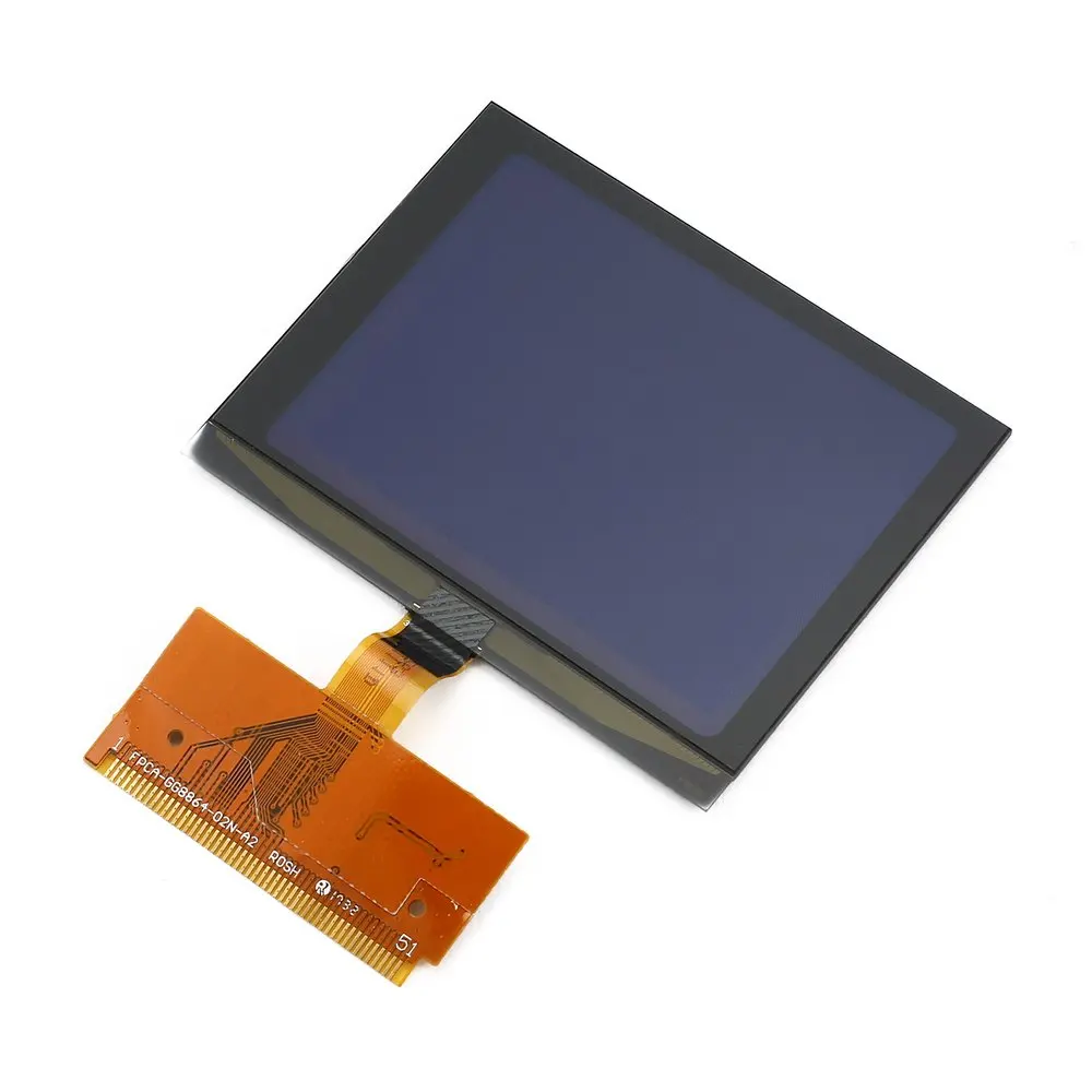 

Automobile Car VDO Glass LCD CLUSTER Display Screen with Flex Connector and Display Driver For AUDI A3 / A4 / A6