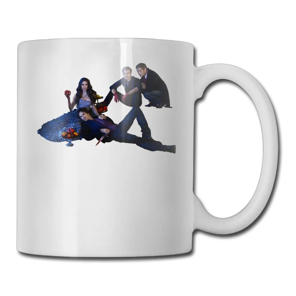 The Vampire Diaries coffee mug warmer car tazas ceramic tumbler caneca