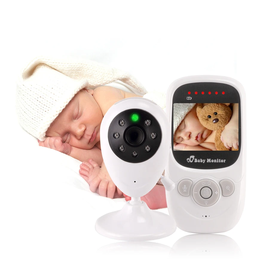 

Professional SP880 Wireless Camera Baby Monitor Night Vision Two-way Sleep Monitor 2.4 inch LCD Display Temperature Detection