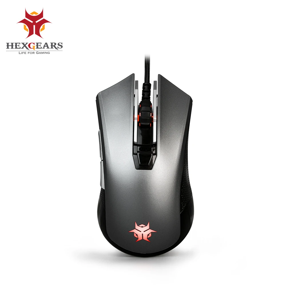 

HEXGEARS PC Mouse Gamer souris raton ordenador con cable 6 Button Game CPU 5000DPI 1000HZ RGB Backlit Ergonomic Gaming Mouse