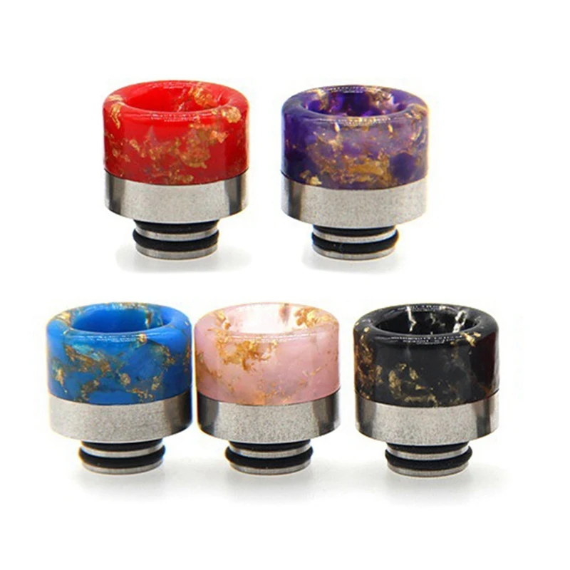 

810 Drip Tip Vape resin driptip Electronic Cigarette wide bore Mouthpieces for Vape Tank Vaporizer Atomizer