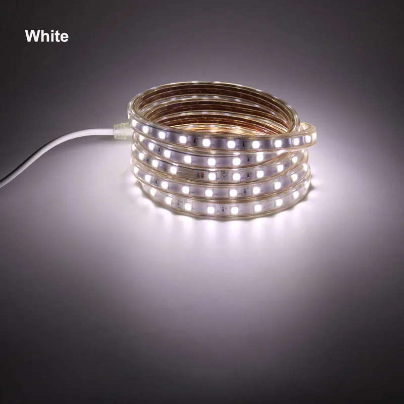 220v 5050 3chip strip white-
