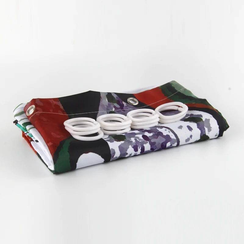 Preise Kreative muster serie Neue Dusche Vorhang Bunten Eco friendly Polyester Hohe Qualität Waschbar Bad Decor Dusche Vorhang 1 stücke