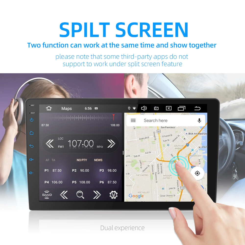 Top Threecar Android 9.0 Car Radio 2 din 9