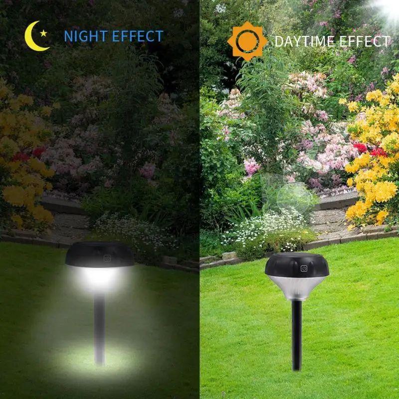 Солнечный СВЕТОДИОДНЫЙ ночник для сада уличный водонепроницаемый RGB красочный газон