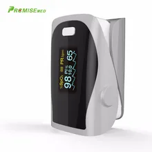 PRCMISEMED Household Health Monitors Pulse Oximeters Finger Oxygen Fingertip Pulse Oximeter SPO2 Finger Oximetro CE -Grey