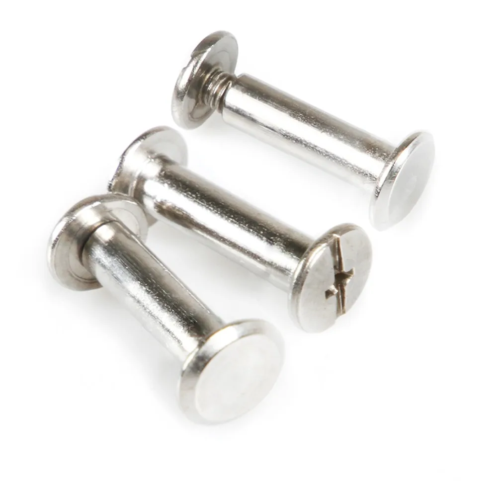 20 M5*12 stainless Steel Screw books Nail Rivets Photo Album Picture